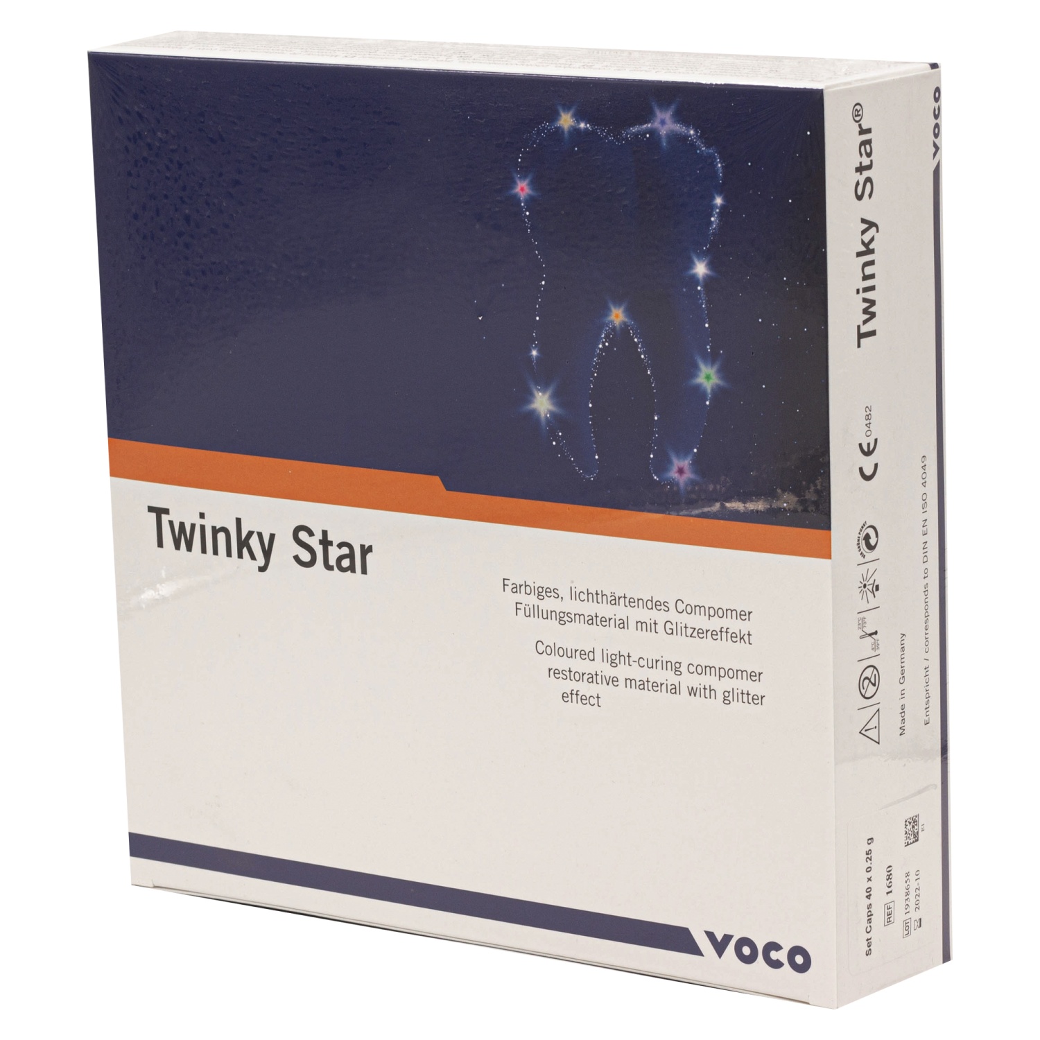 Твинки Стар набор/Twinki Star set капсула 0,25гр*40 шт с системой расцветок 1680