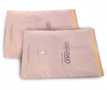 Пакеты "Клинипак" для мед возд и пар стерилиз самозапечат (крафт) 115*245мм (100шт)