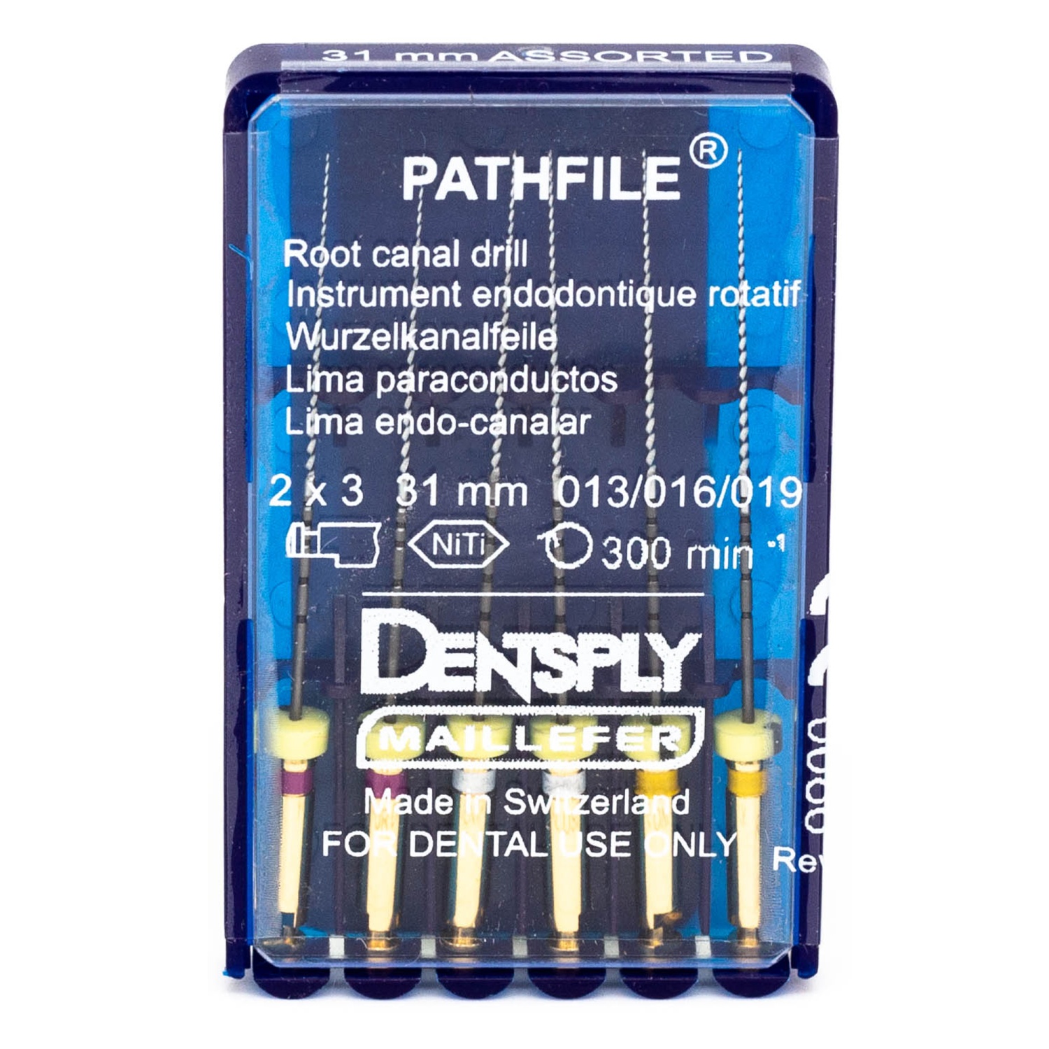 Пасфайл/Pathfile ассорти 31 мм (6 шт)  A001523190000