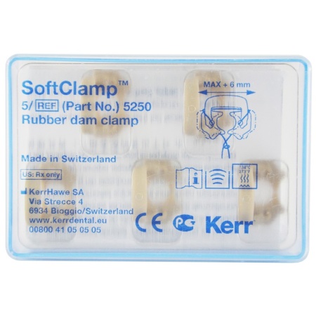 СофтКламп набор / SoftClamp General Kit кламмер универсальный д/жеват зубов 5шт 5250