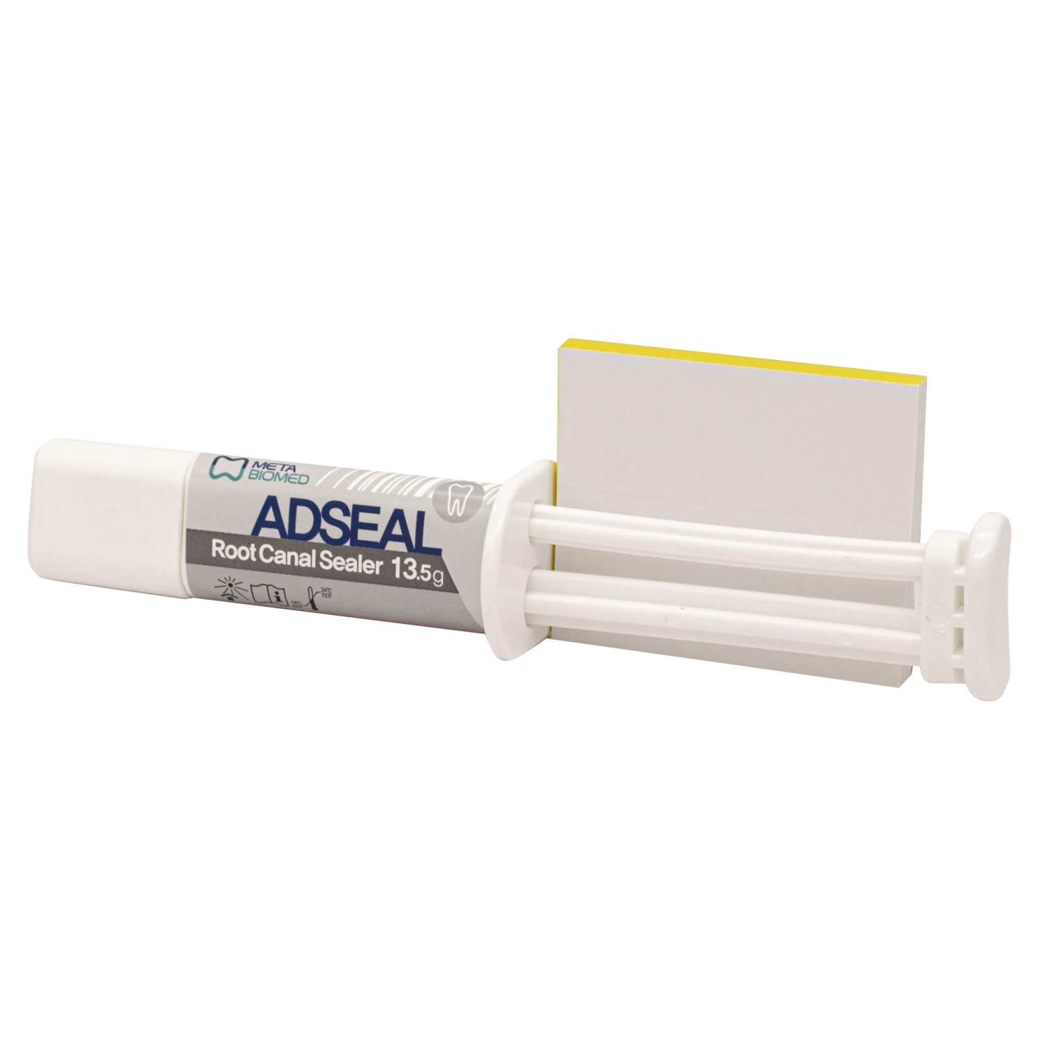 Материал пломбировочный ADSEAL/АДСИЛ для корневых каналов двойной шприц 13,5г