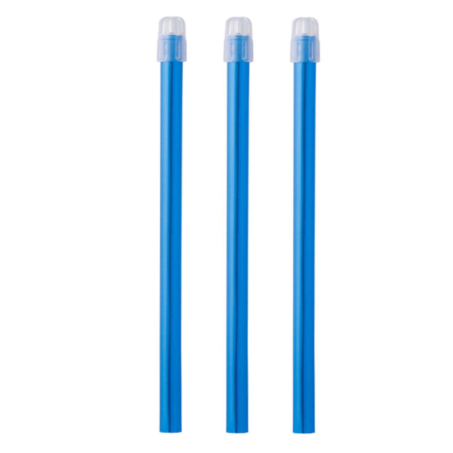 Наконечники аспирационные одноразовые (слюноотсосы) синие Monoart диаметр 6,5мм, d=150мм EM-15